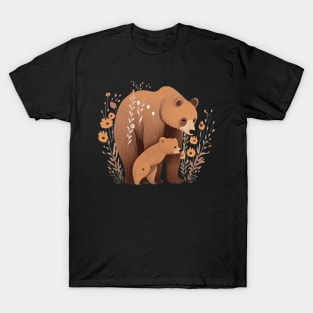 Mommy Bear And Baby Mothers Day T-Shirt